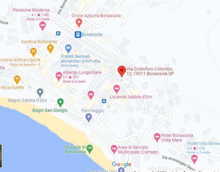Apartament La Porta Delle 5 Terre Trilocali Bonassola Zewnętrze zdjęcie
